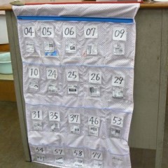 寄贈マークの仕分け 集計ボランティア２回 ベルマーク教育助成財団