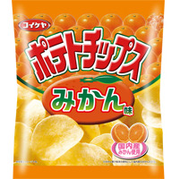 湖池屋が2種類の新商品を12月21日から発売／「ポテトチップス みかん