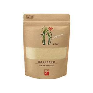 国産さとうきび糖 クラフト230g