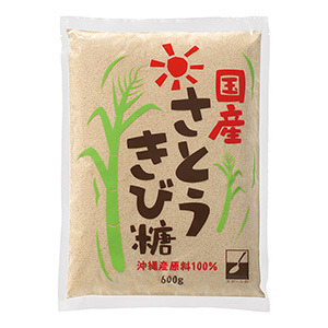 国産さとうきび糖 600g